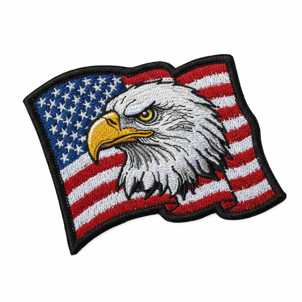 Flag-n-eagle
