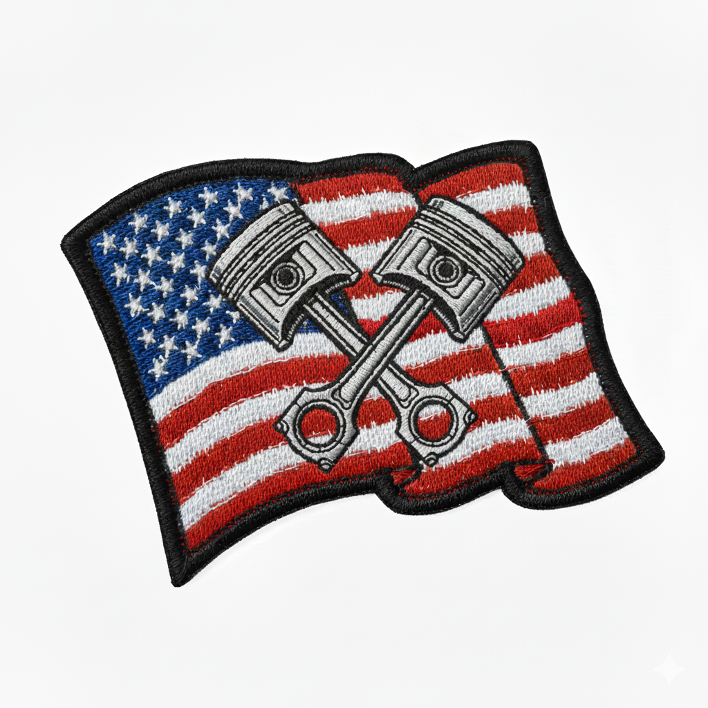 Flag-n-pistons